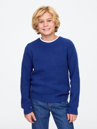 CashSoft Rib Crewneck tröja