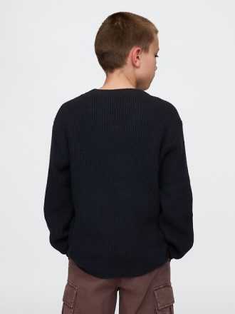 CashSoft Rib Crewneck tröja