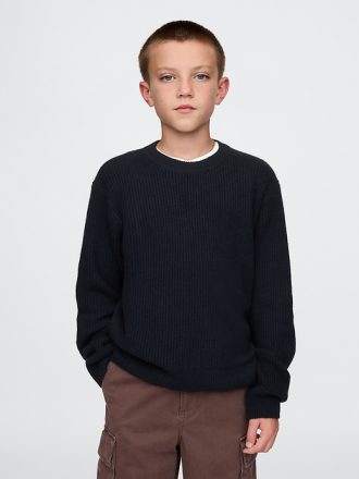 CashSoft Rib Crewneck tröja