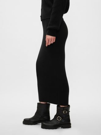 CashSoft Rib Maxi Sweater Kjol