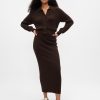 CashSoft Rib Maxi Sweater Kjol