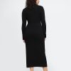 CashSoft Rib Midi Polo Sweater Dress CashSoft Rib Midi Polo Sweater Dress