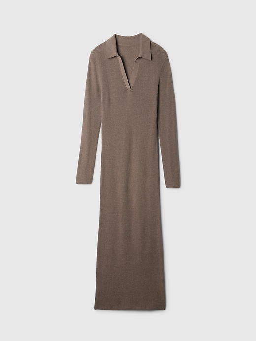 CashSoft Rib Midi Polo Sweater Dress CashSoft Rib Midi Polo Sweater Dress