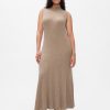 CashSoft Rib Mockneck Maxi Sweater Dress