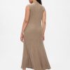 CashSoft Rib Mockneck Maxi Sweater Dress
