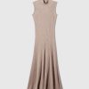 CashSoft Rib Mockneck Maxi Sweater Dress