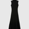 CashSoft Rib Mockneck Maxi Sweater Dress