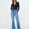 CashSoft Rib Polo Cardigan
