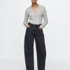 CashSoft Rib Polo Cardigan