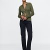 CashSoft Rib Polo Cardigan