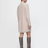 CashSoft Rib Turtleneck Mini Sweater Dress