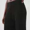 CashSoft Shaker-Stitch Sweater Byxor