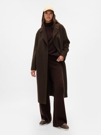 CashSoft Shaker-Stitch Sweater Byxor