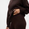 CashSoft Shaker-Stitch Sweater Byxor