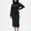CashSoft Turtleneck Maxi Sweater Dress