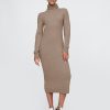 CashSoft Turtleneck Maxi Sweater Dress