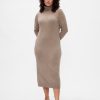 CashSoft Turtleneck Maxi Sweater Dress