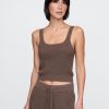 CashSoft Waffle PJ Cropped Linne
