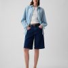 Chambray denim stor skjorta