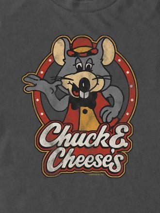 Chuck E Cheese Retro logotyp grafisk T-shirt
