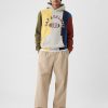 Colorblock Athletic Logo Hoodie