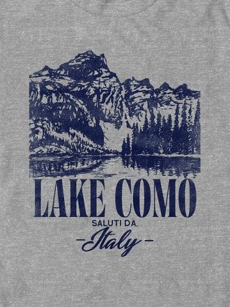 Comosjön grafisk T-shirt