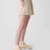 Crinkle Gauze Pull-On Shorts