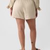 Crinkle Gauze Pull-On Shorts