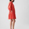 Crinkle Gauze Tiered Mini Dress Crinkle Gauze Tiered Mini Dress