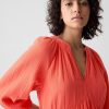 Crinkle Gauze Tiered Mini Dress Crinkle Gauze Tiered Mini Dress