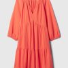 Crinkle Gauze Tiered Mini Dress Crinkle Gauze Tiered Mini Dress