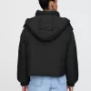 Cropped Duvet Wrap Puffer Jacka