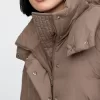 Cropped Duvet Wrap Puffer Jacka