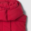 Cropped Duvet Wrap Puffer Väst