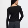 Cropped Pointelle Cardigan