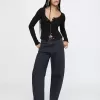 Cropped Pointelle Cardigan