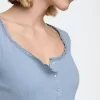 Cropped Pointelle Cardigan