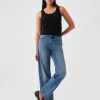 Cropped Pointelle Sweater Tank