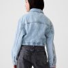 Cropped jeansjacka