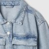 Cropped jeansjacka