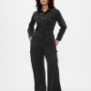 Denim Cargo Jumpsuit Denim Cargo Jumpsuit
