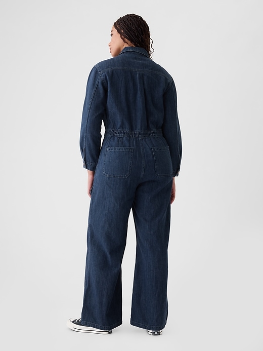 Denim Cargo Jumpsuit Denim Cargo Jumpsuit