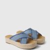 Denim Espadrille Platform Sandaler