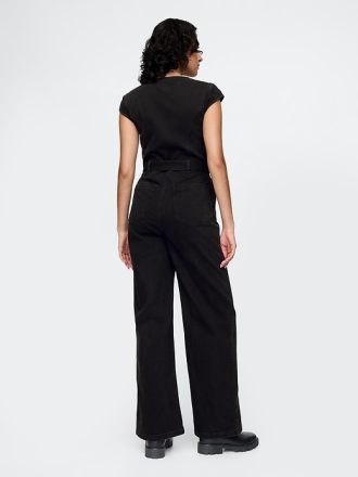 Denim Jumpsuit med bälte