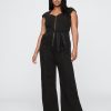 Denim Jumpsuit med bälte