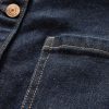 Denim Mini Shift Klänning