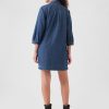 Denim Utility Mini Shirtdress Denim Utility Mini Shirtdress