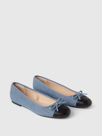 Denim balettlägenheter