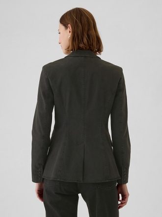 Denim blazer