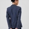 Denim blazer